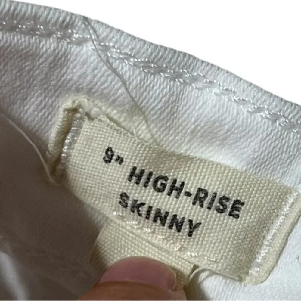 Madewell‎ White High Rise Skinny Jeans Size 28